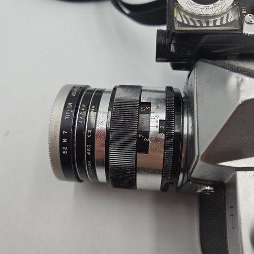 Yashica J-P SLR 35mm fotocamera vintage pellicola - non testata COSÌ COM'È - Foto 6 di 14