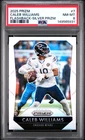 2025 PANINI PRIZM PRIZM FLASHBACK SILVER PRIZM #7 CALEB WILLIAMS PSA 8