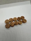 1956 D Lincoln Wheat Cent BU UNC Roll Some Toning 50 Coins