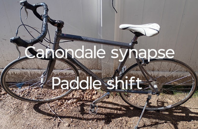 Cannondale Synapse Road Bike 700C Gray Rim Brake Drop Bar Aluminum Indexed