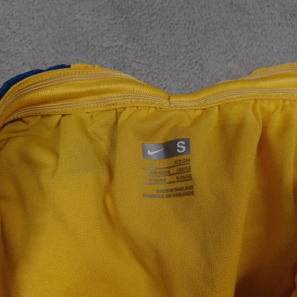 Pantalones Cortos Copa América Para Hombre Pequeños Amarillos Nike Fútbol De Colección Y2K Foto 3 de 4