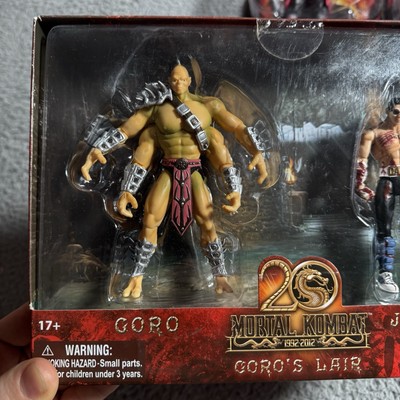 John × MORG　ジェリーロジャー Mortal Kombat Goro's Lair 2 Pack GORO & JOHNNY CAGE 20th Jazwares