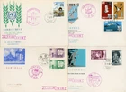 China Taiwan 1963, 9 Different FDC