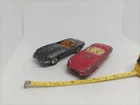 Vintage Corgi + Dinky Toys E type Jaguar Both For Restoration