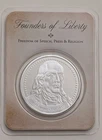 1 OUNCE SILVER ROUND COIN FOUNDERS OF LIBERTY FREE SPEECH COIN IN TEP