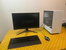 Full PC Gaming/Productivity setup - custom built, ryzen 5 3600, 16gb ram, 120hz