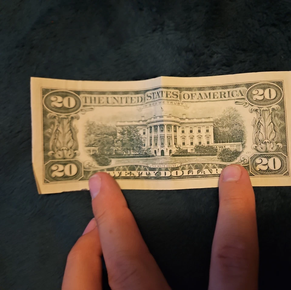 RARE 1969 Series 20 dollar bill - Image 2 of 2