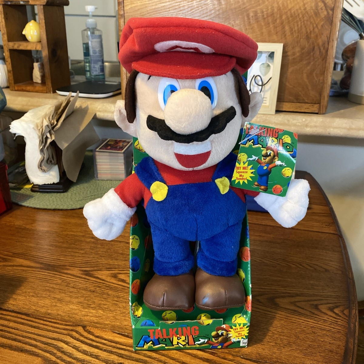 マリオ Nintendo 1997 Talking Mario Plush (VOICE NOT WORKING) | eBay