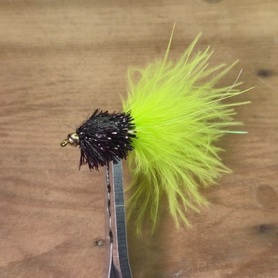 Black Blob Forelle Fliegenfisch #8 | 3 Stück | Fishin Addict