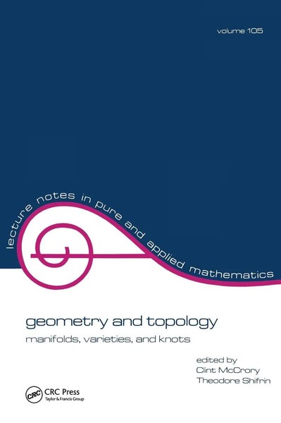 Mccrory | Geometry And Topology | Buch | Englisch (2017) | CRC Press-image