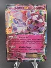 Pokémon TCG Diancie-EX Fates Collide 72/124 Holo Holo Rare EX LP on eBay