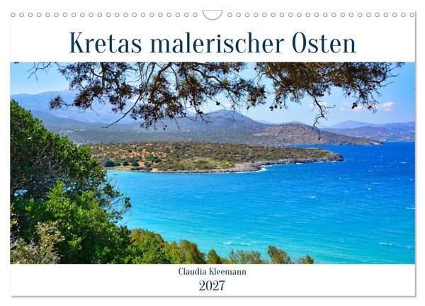 "Calendar 2027 · US Version · Crete's Picturesque East (Wall Calendar 2027 17\" ×"-image