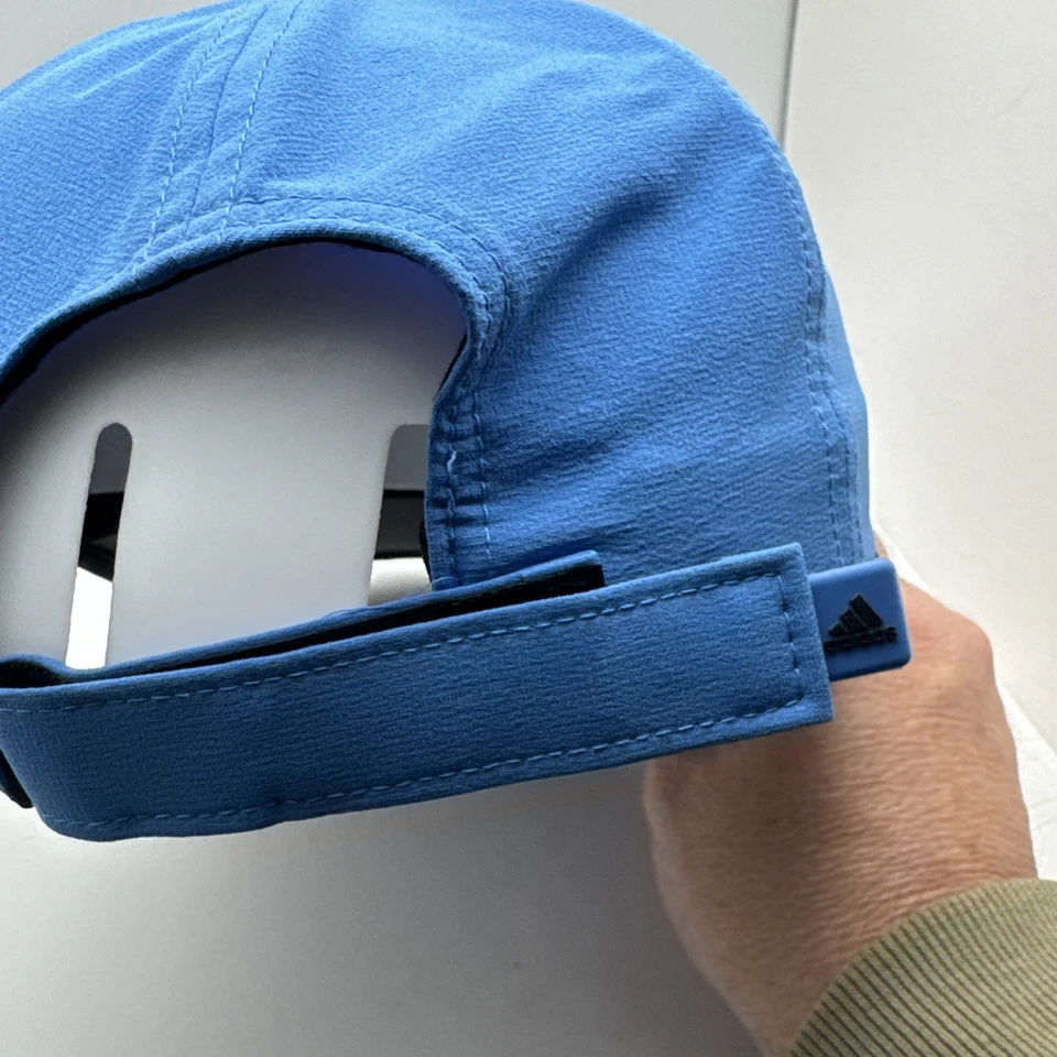 Adidas Gorra Mujer Ajustable Azul Superlite Adizero Béisbol Gancho y Lazo Foto 3 de 4