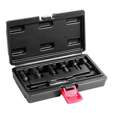 High Performance 7PC Metric Thread Repair Kit M10 to M22 Full Set Tools