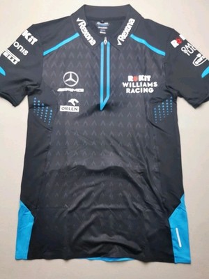 ROKIT WILLIAMS RACING F1 TEAM Mens UK XS Team Issue 2019 Performance Polo (BNWT)