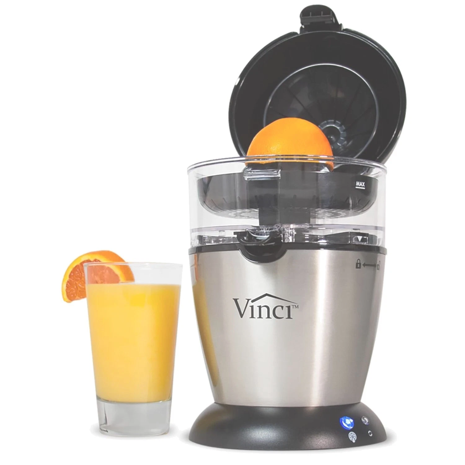 Easy-Clean Orange Juicer, Hands-Free Electric Lemon Squeezer/
Opens in a new window or tab