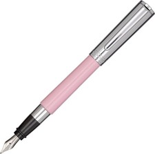 Aurora - Penna stilografica "TU", in resina con tappo cromato, pennino in