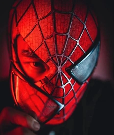 Spider Hero Cosplay Mask Superhero Costume with Removable Lenses for Teens & Men - Image 2 of 4