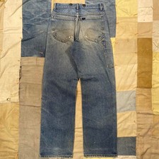 Vtg 70s 80s Lee Boss of the Road Faded Distressed Carpenter Jeans 29 x 33 Work