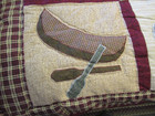 Full/Queen "Gone Fishing" Quilt 87" x 87" & 2 Shams — photo 4