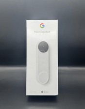 SEALED Google Nest Wireless Video Doorbell  24/7 Live View HDR - Snow(GWX3T) UK