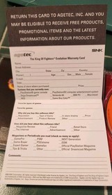 King of Fighters Evolution: Sega Dreamcast CIB w/Reg Card