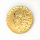 1911 Indian Head $10 Eagle Coin - Uncertified - Jewelry Grade - As Is