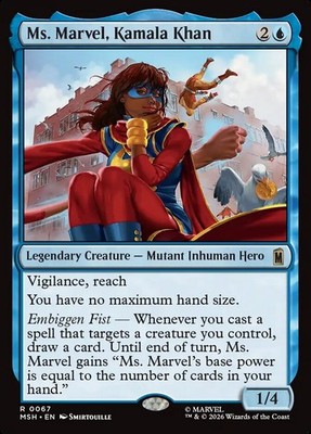 MTG Marvel Super Heroes R Ms. Marvel, Kamala Khan #0067