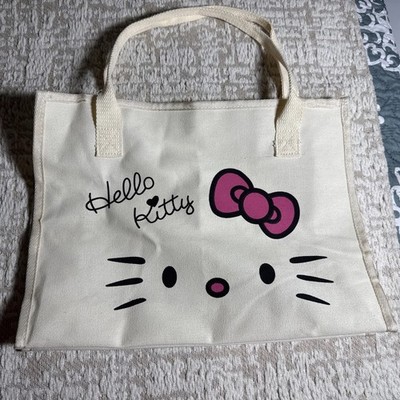 Hello Kitty Tote Zip Closer Nwot