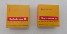 Kodachrome II - Double 8mm For Daylight Movie Film - Exp July 1967 Lot of 2