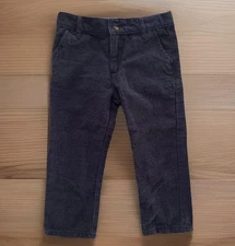 Appaman Boys Linen-Like Pants Navy Blue Ramie Boucle Adjustable Waist Size 4T