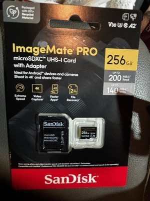 SanDisk ImageMate PRO microSDXC Memory Card - 256GB