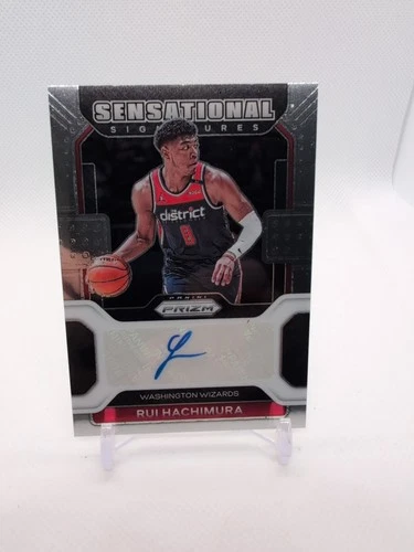2021-22 Panini Prizm - Sensational Signatures Rui Hachimura #SS-RHM (AU)
