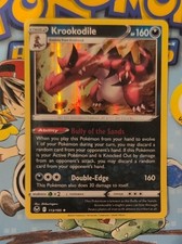 Krookodile 113/195 Silver Tempest Holo Pokemon Card