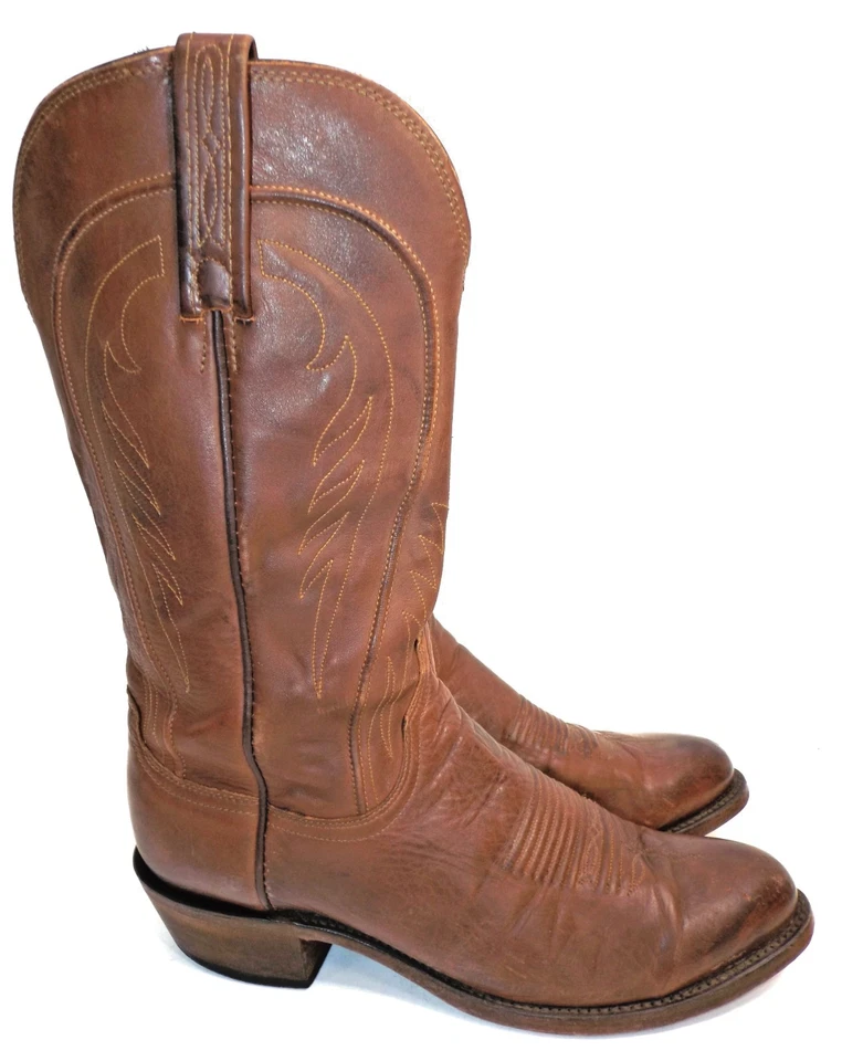 Lucchese 1883 N1596R бешеная собака козлиная кожа - мужской размер 81⁄2 D - Изображение 4 из 4