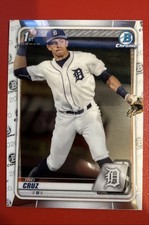 2020 Bowman Draft Chrome - Trei Cruz #BD-11 (RC)