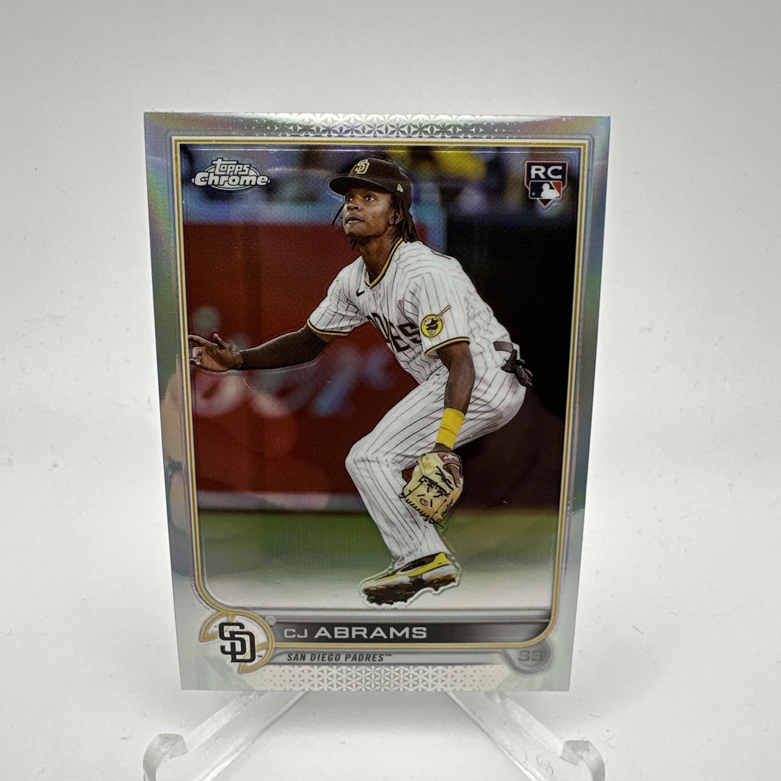 CJ Abrams 2022 Topps Chrome Update Refractor RC USC3 240/299