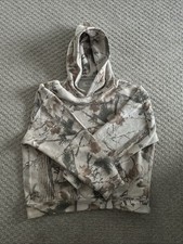 Men s Camo Hollister Hoodie Medium Boxy Fit