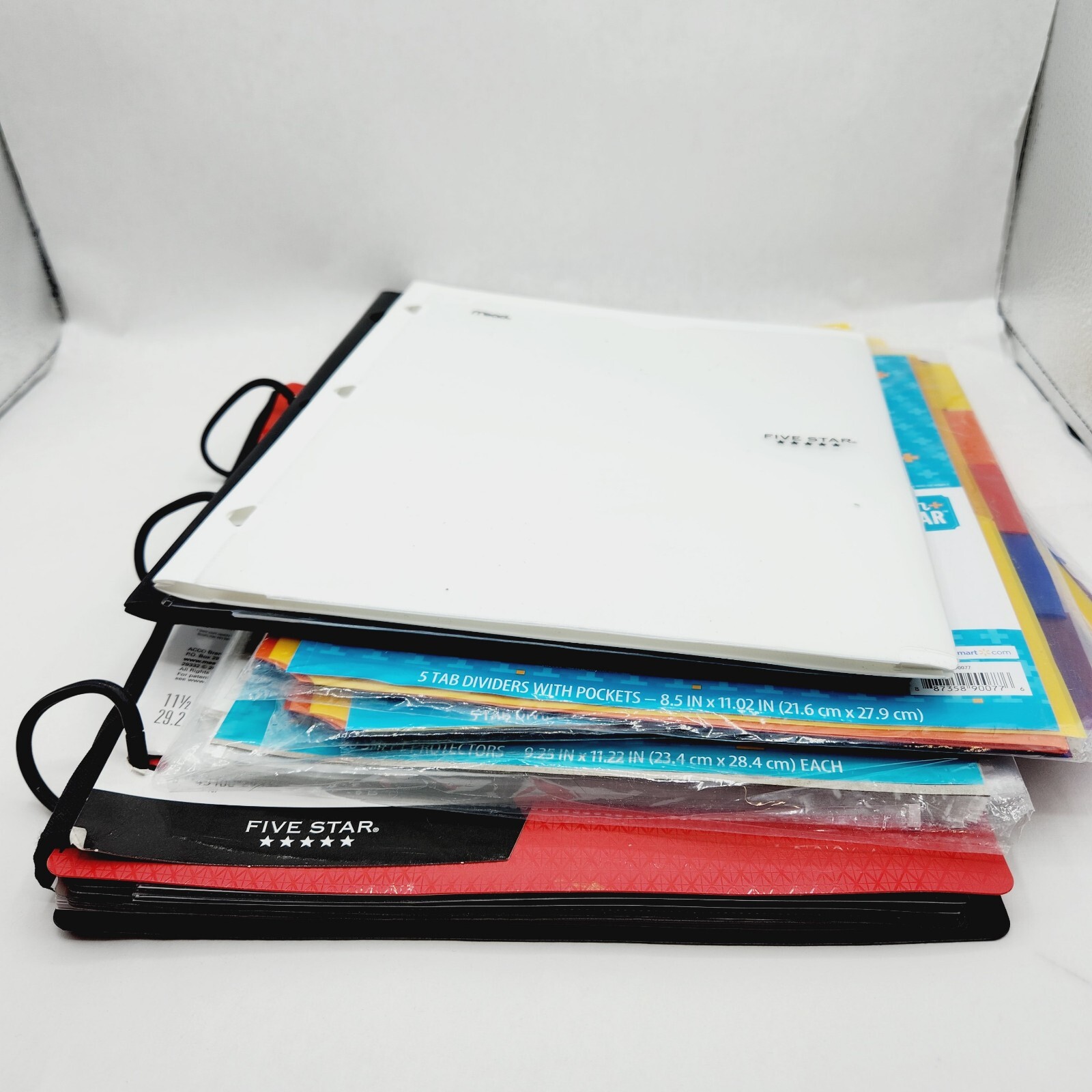 Mead Five Star Flex Hybrid NoteBinder 1” Binder Notebook 5 Dividers