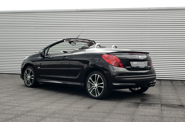 Novus Sportauspuff für Peugeot 207 1x90mm, Sportschalldämpfer, Sportschalldämpfer