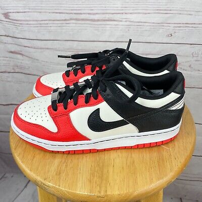 Nike Dunk Low EBM NBA 75 Anniversary Chicago Chile Red (GS Nike Dunk Low EBM NBA 75 Anniversary Chicago Chile Red (GS