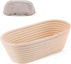 Sourdough Bread Baking Supplies 9in Kit Proofing Basket for Bread baking Oval