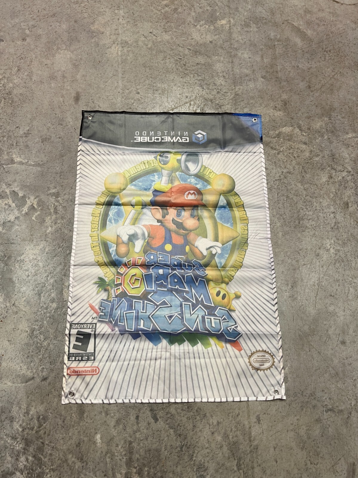 Super Mario Sunshine Wall Flag Banner Tapestry 2 x 3 Ft, Gamecube | eBay