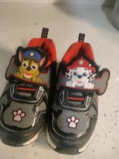 Boys Paw Patrol Light Up Sneakers Size 7