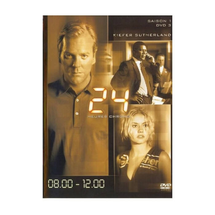 24 Ore Chrono Stagione 1 DVD 3 8:0 0 - 12:0 0 DVD Nuova