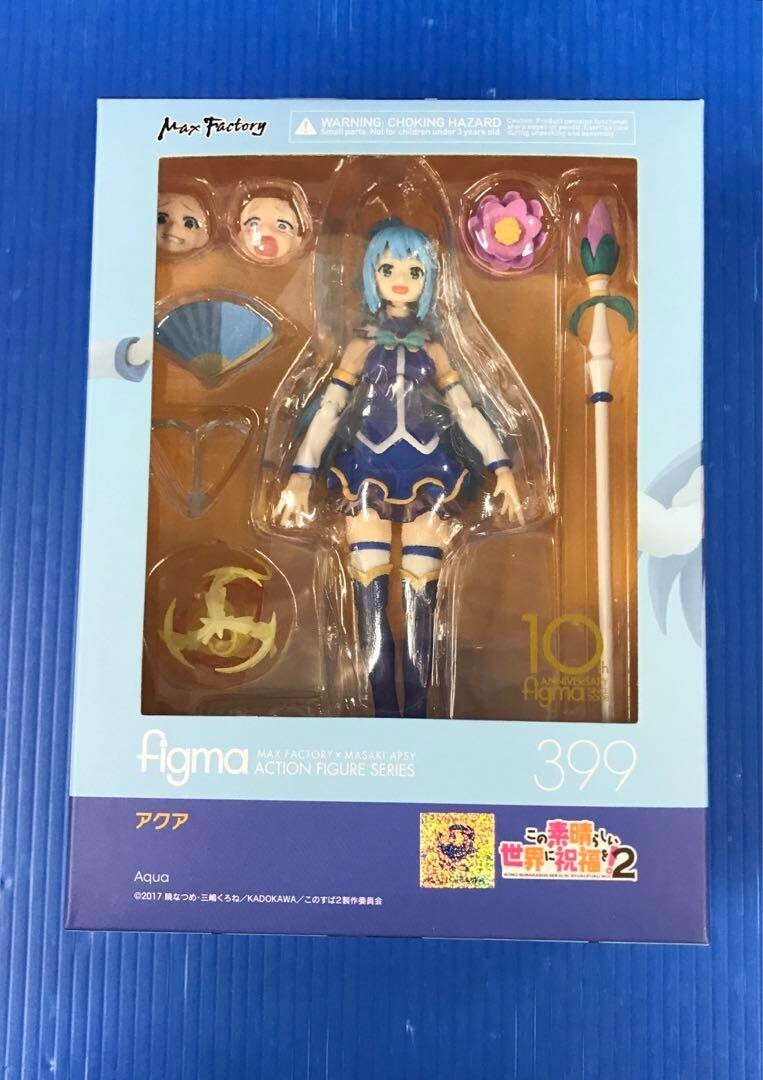 Konosuba 2 Aqua Figma 399 Action Figure Bonus Max Factory
