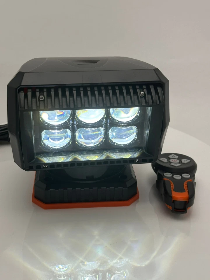 Luce di ricerca LED 360° telecomando wireless per fuoristrada veicolo camion barca camion - Immagine 4 di 4