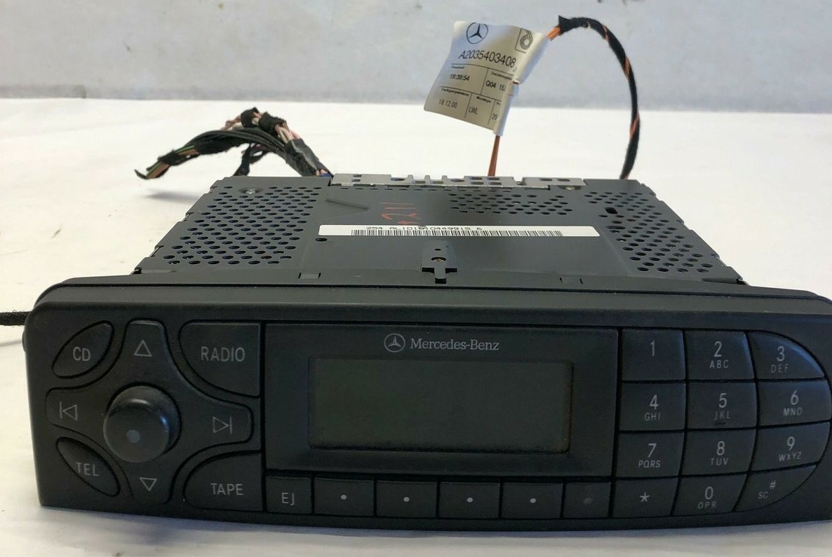 2002 MERCEDES BENZ C-CLASS C240 Audio Radio AM FM Visual