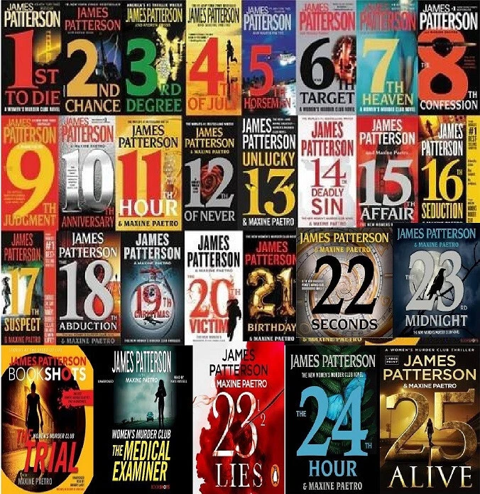 The WOMENS MURDER CLUB Series By James Patterson - 28 Audiobooks - Image 3 of 4