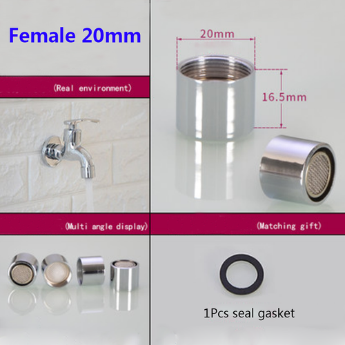Faucet Aerator Bubbler Nozzle Filter Male/Female Fine Thread Replacement 18-28mm - Picture 13 of 14
